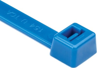 HellermannTyton T120R6H4 - Cable Tie, Heavy Duty MilSpec, 15'L, MS3367, UL, 120lb PA66, Blue