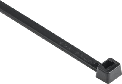 HellermannTyton T150M0X2 - Cable Ties, Heavy Duty, 21'L, UL Rated, 175lb, PA66, Black, T-Series
