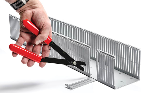 HellermannTyton TDNT - Wiring Duct Notching Tool, Red