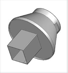Metcal HN-B1010 Nozzle, Square, 10mm x 10mm