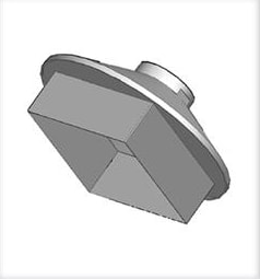 Metcal HN-B4040 Nozzle, Square, 40mm x 40mm