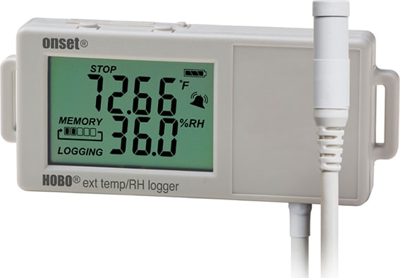 HOBO by Onset UX100-023M External Temp/RH Data Logger