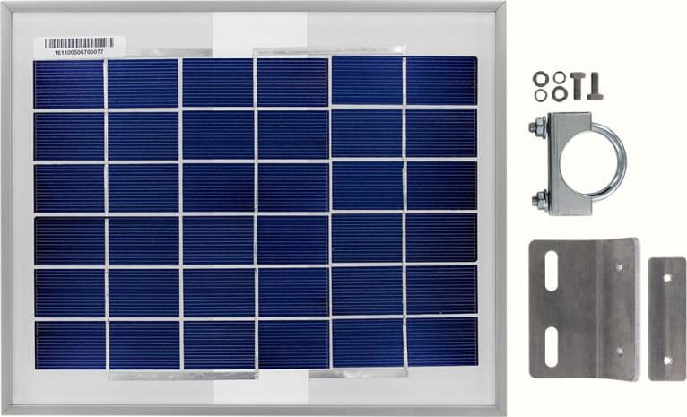 HOBO by Onset SOLAR-5W - 5W solar panel with 45-degree bracket