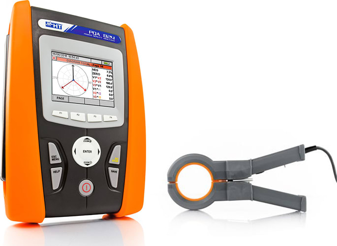 HT Instruments PQA 824 HT98 Power quality analyser CAT IV with HT98
