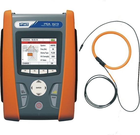 HT Instruments PQA823 4 CTs, HTFLEX33 for Power Quality Analyzers
