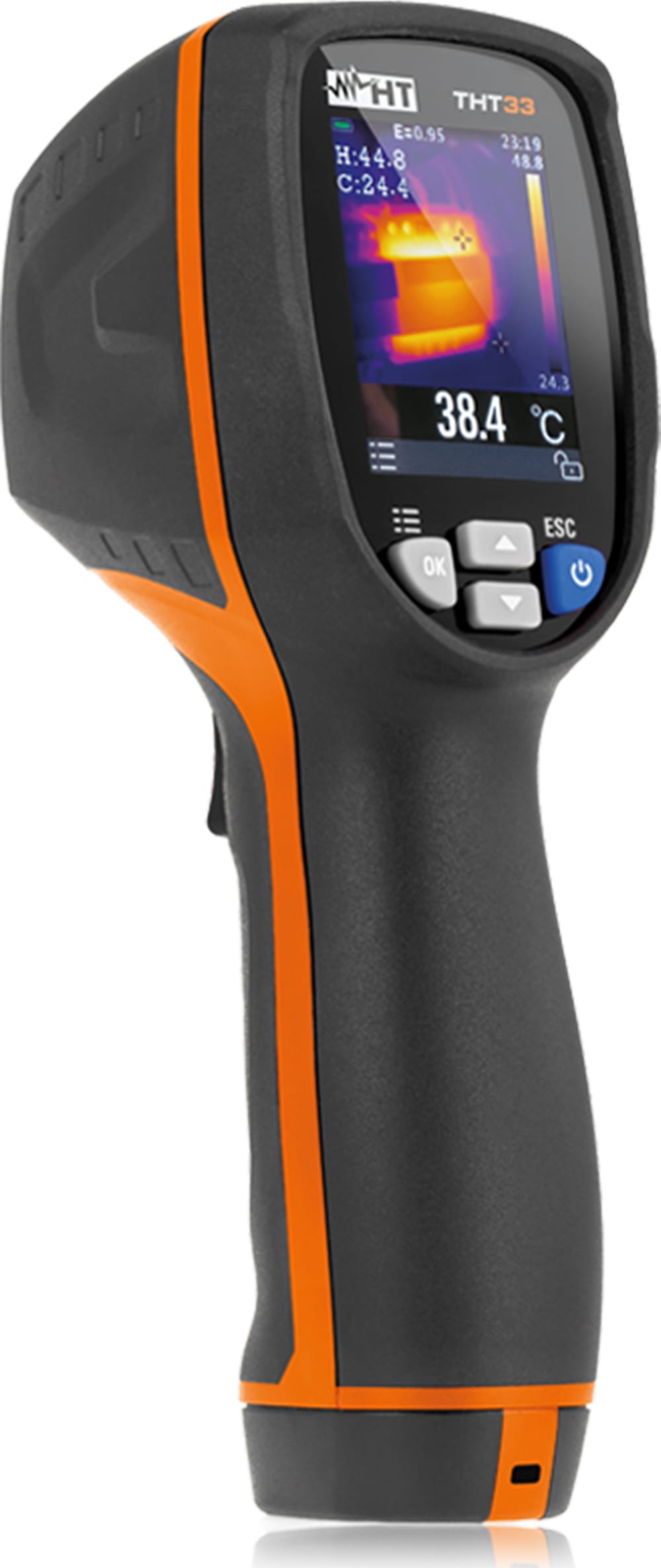 HT Instruments THT33 - Compact Infrared Camera with 80x80pxl Resolution and Bluetooth