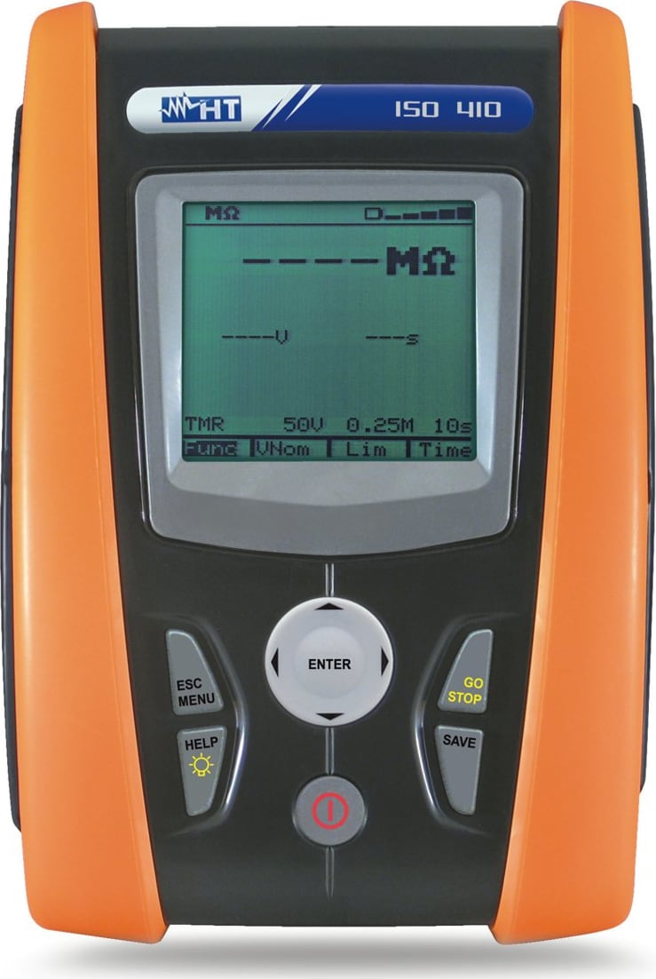 HT Instruments ISO 410 Digital Insulation and Continuity Meter
