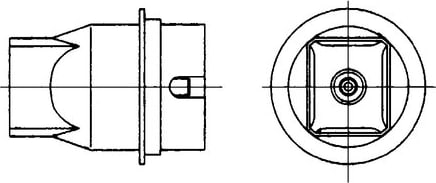 Weller 0058736837 NQ20 HOTGAS NOZZLE 15,5X13,0