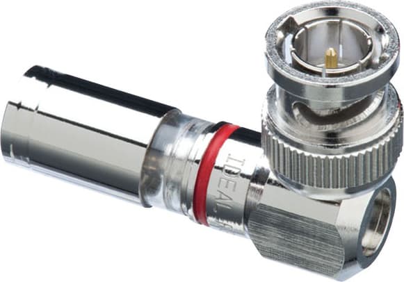 Ideal 92-692 BNC RG-59 InSITE 90° Compression Connector - Jar of 20