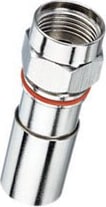 Ideal 92-611 RG-59 RTQ F Compression F-Connector pack of 10