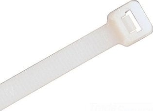 Ideal IT3I-C Cable Tie, 11', 40Lb, Natural Nylon