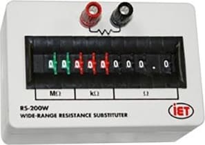 IET Labs RS-200W Wide Range Resistance Substituter