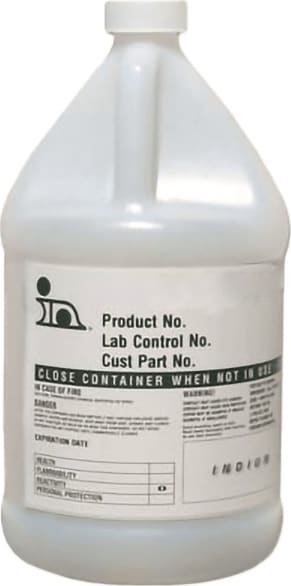 Indium FLUXWV-84376-1G - WF-9942 No-Clean Wave Solder Flux (1 Gallon)