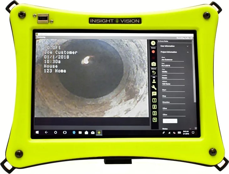 Insight Vision IV2 Tablet - IV2 Tablet Pipe Camera