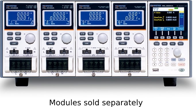 Instek PEL-2004A - Four Slot Programmable DC Load Mainframe (Modules Sold Separately)