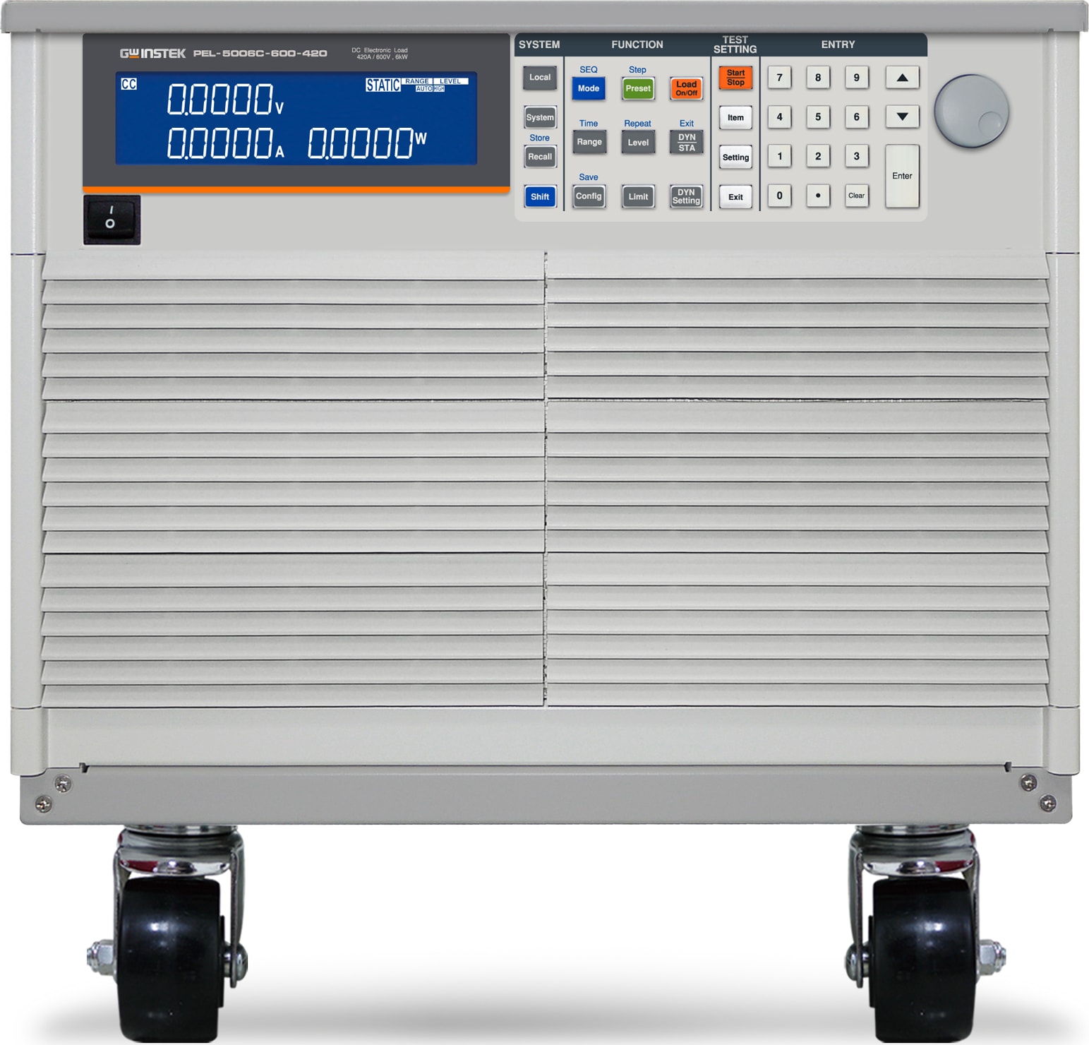 Instek PEL-5006C-600-420 - High Power DC Electronic Load (600V/ 420A / 6kW)