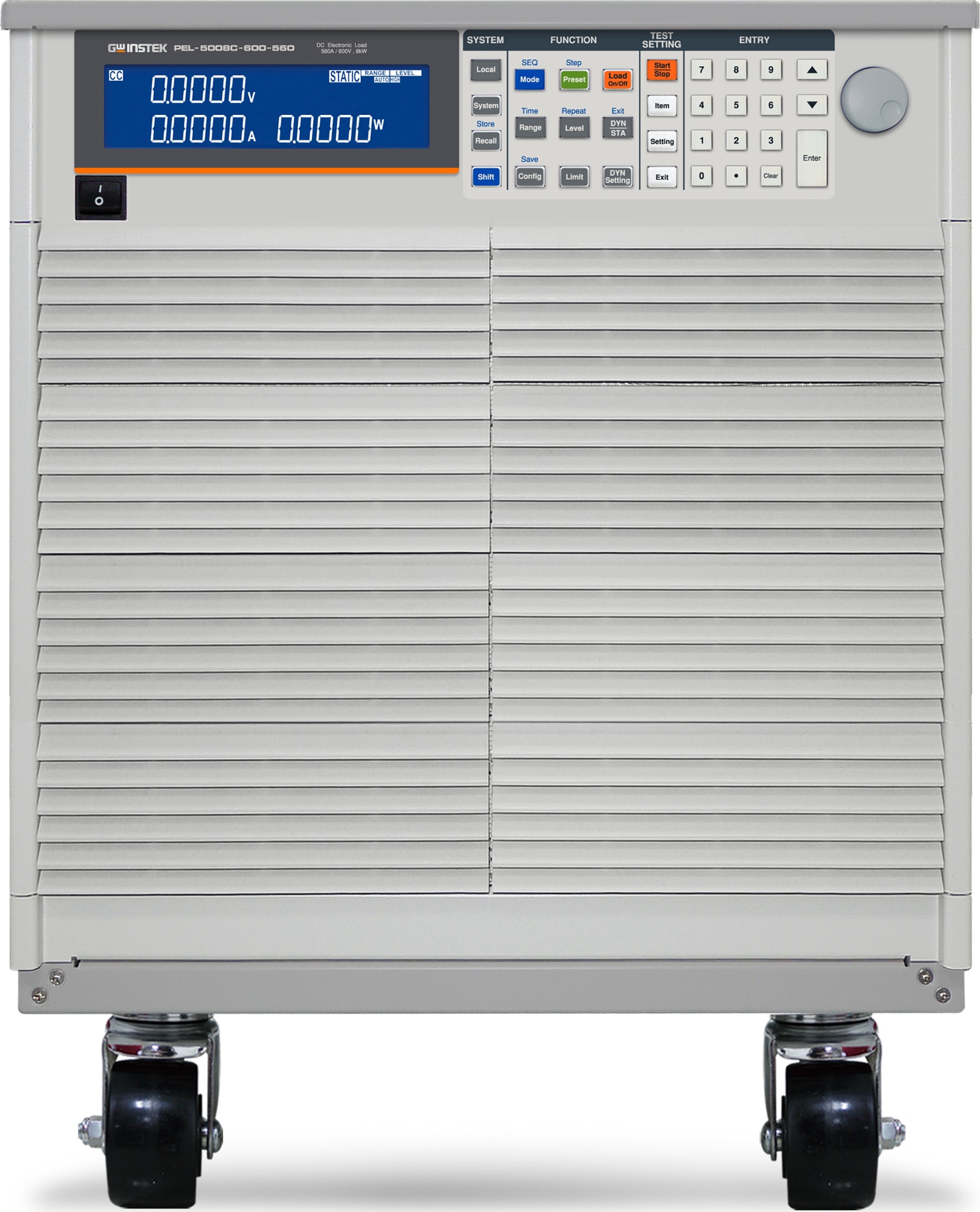 Instek PEL-5008C-600-560 - High Power DC Electronic Load (600V/ 560A / 8kW)