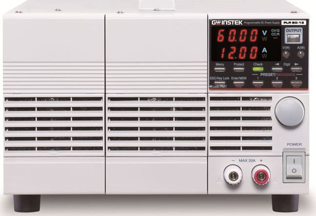 Instek PLR 36-10 DC Power Supply, 36V/360W Low Noise