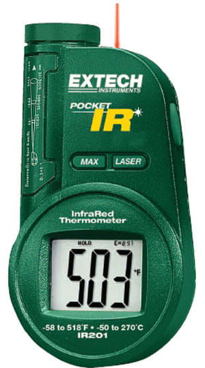 Extech IR201-NIST Pocket IR Thermometer