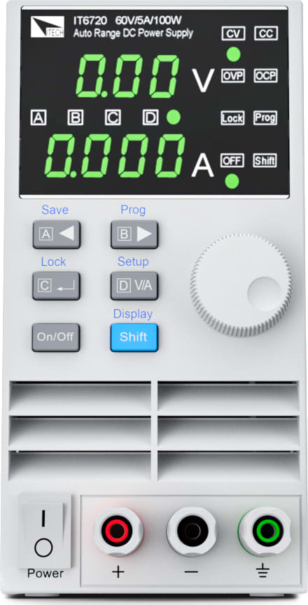 ITech IT6720 - 100W DC Power Supply 0-60V/0-5A