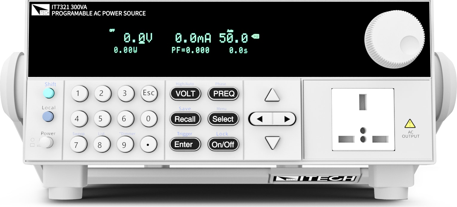 iTech IT7321 - 300VA/300V/3A Programmable AC Power Supply