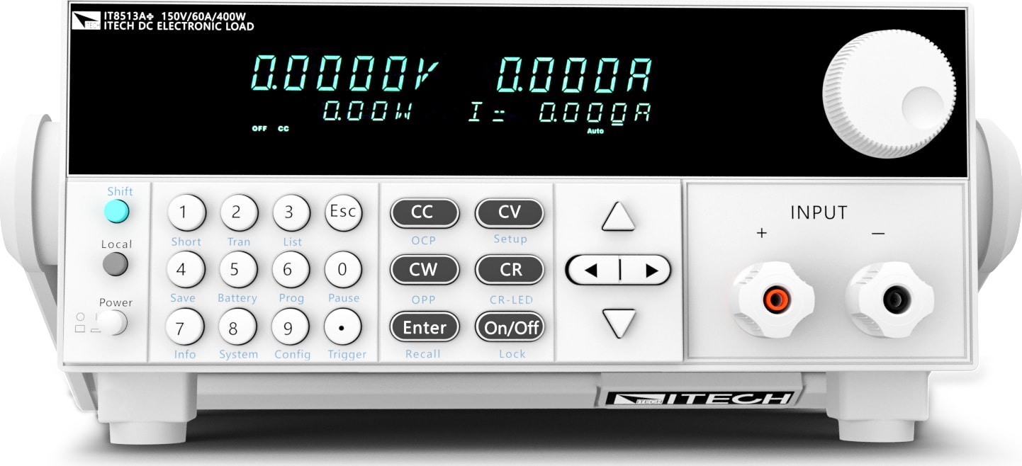 iTech IT8511A+ - Single Channel DC Electronic Load,150V,30A,150W