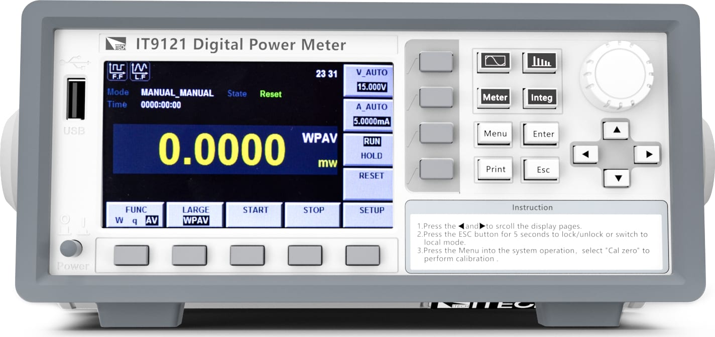 ITech IT9121E - Quality Analyzer Power Meter