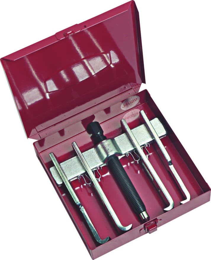 Proto J4212SJB - Jaw Puller Set, 6in, 4in Reach, 6 Ton, 2-Way Cross Arm, Pulling Capacity, 0.5in Thick