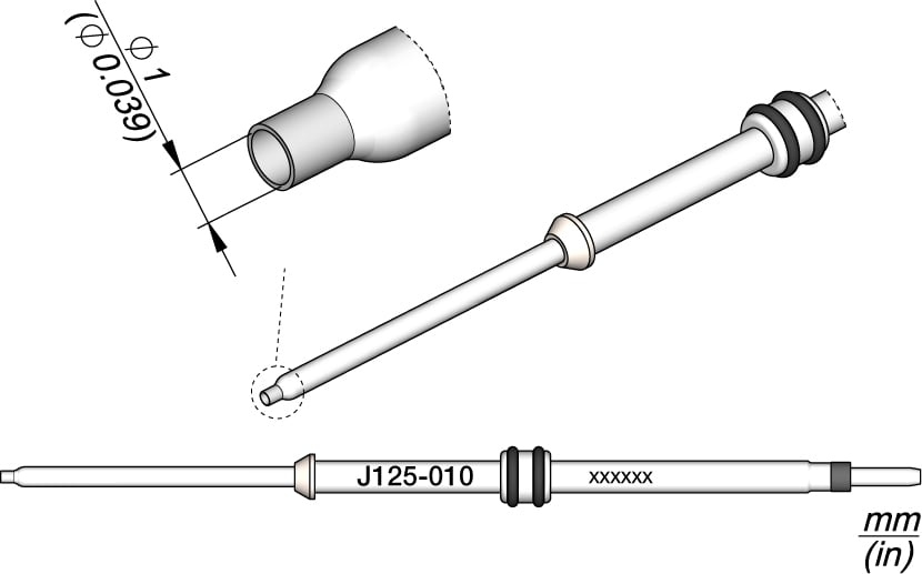 JBC J125010 - Cartridge 1.0mm
