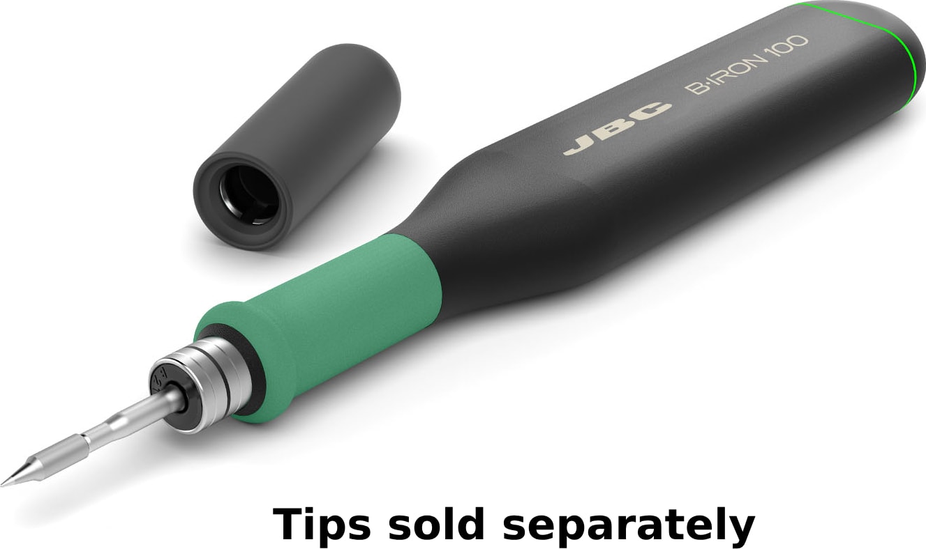 JBC B-IRON 100 TOOL - Battery Powered/Rechargeable Soldering Iron (Part# B100-A)