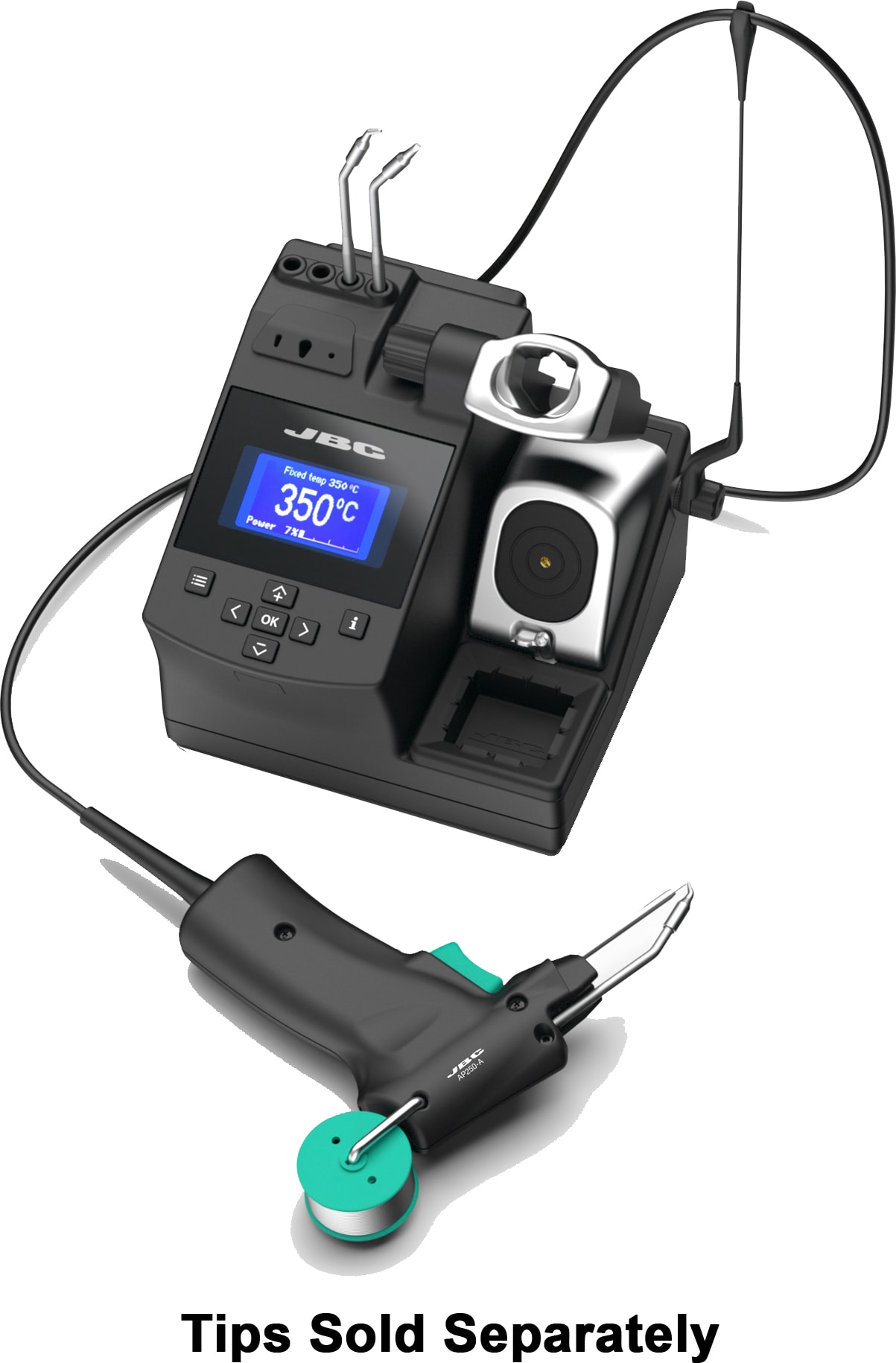 JBC CA-2QF - Compact Series Solder Feeding Station (230 Volt Version)