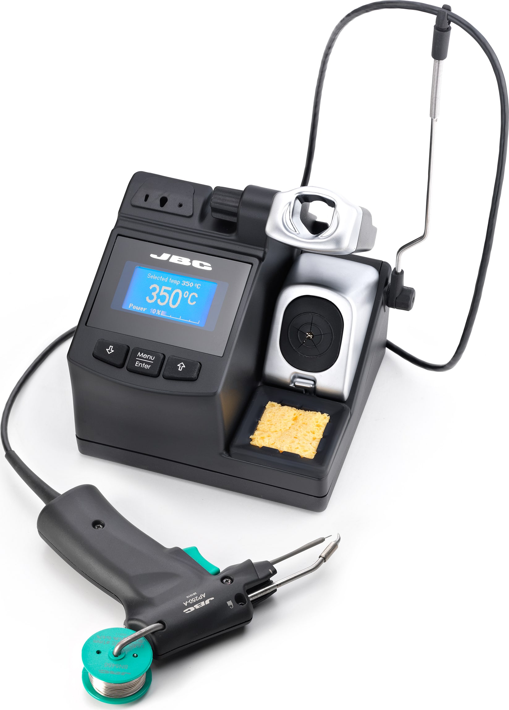JBC CA-2E - Solder Feed Station with AP250-A Solder Feed Iron (230 Volt Version)