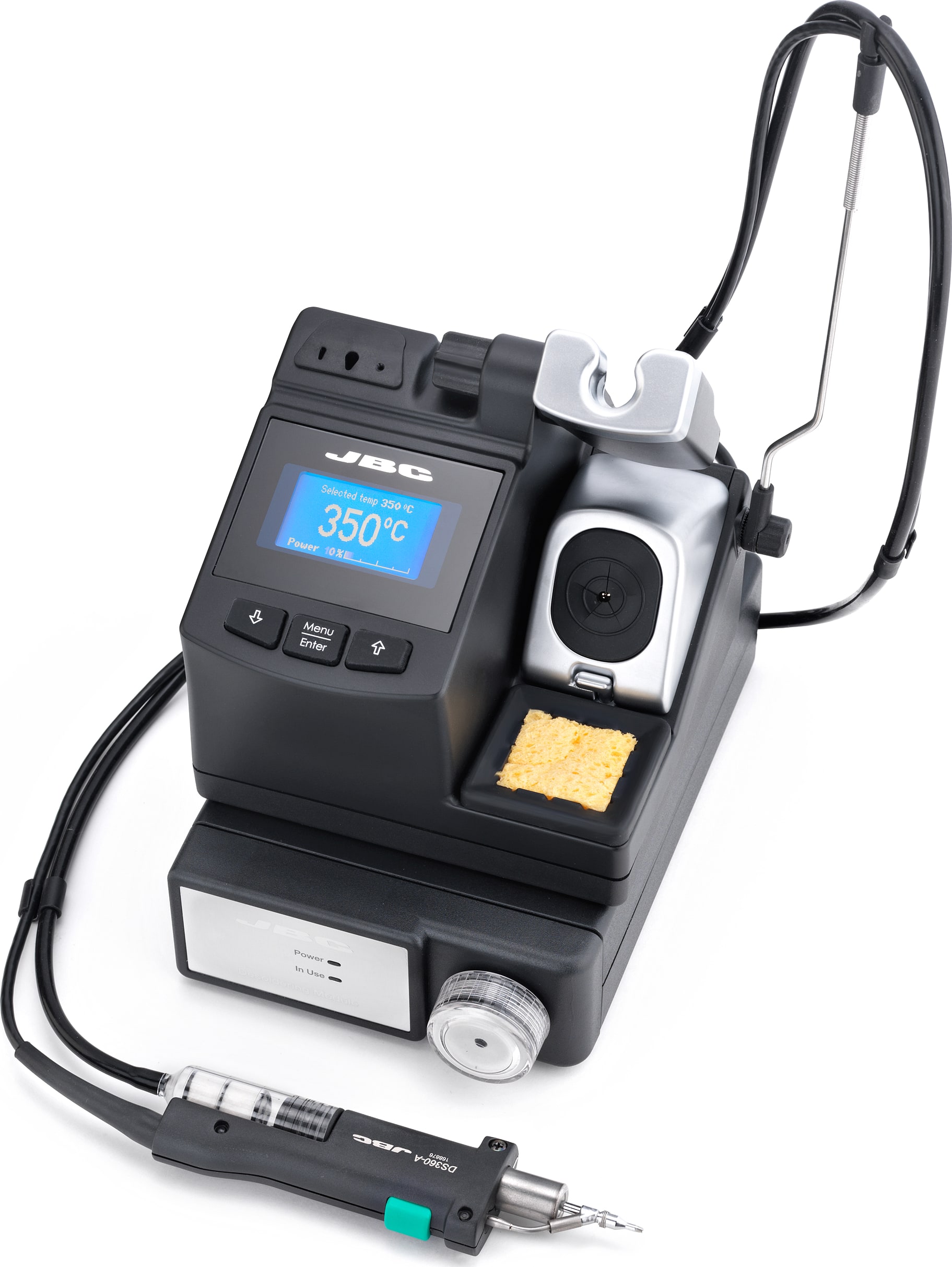 JBC CV-2E - Compact Line, Micro Desoldering Station with Pneumatic Pump (230 Volt Version)