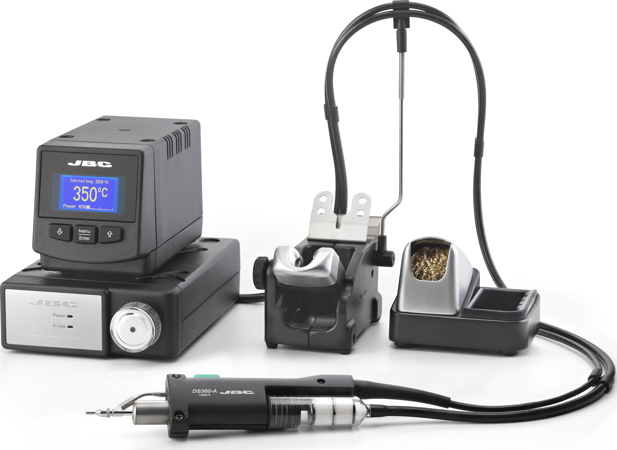 JBC DSS-2D - Micro Desoldering Station with Electric Pump (230 Volt Version)