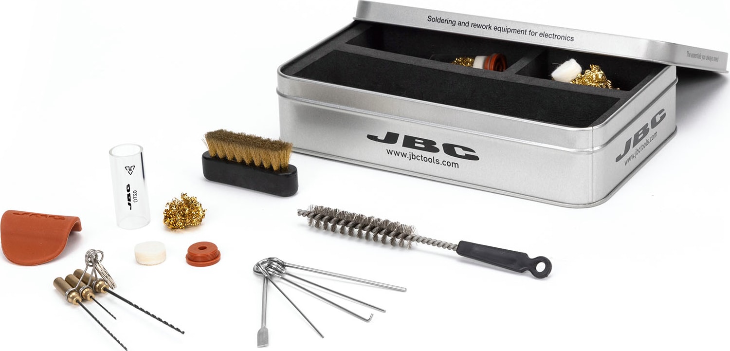 JBC DT100 - Consumables and Cleaning Package for DT530 Desoldering Iron