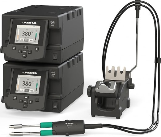 JBC HDE-1KD - Heavy Duty Tweezer System (Includes Two HDE Control Units)