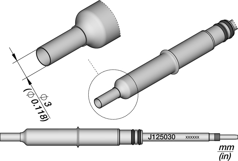 JBC J125030 - JNA Cartridge (3.0mm)