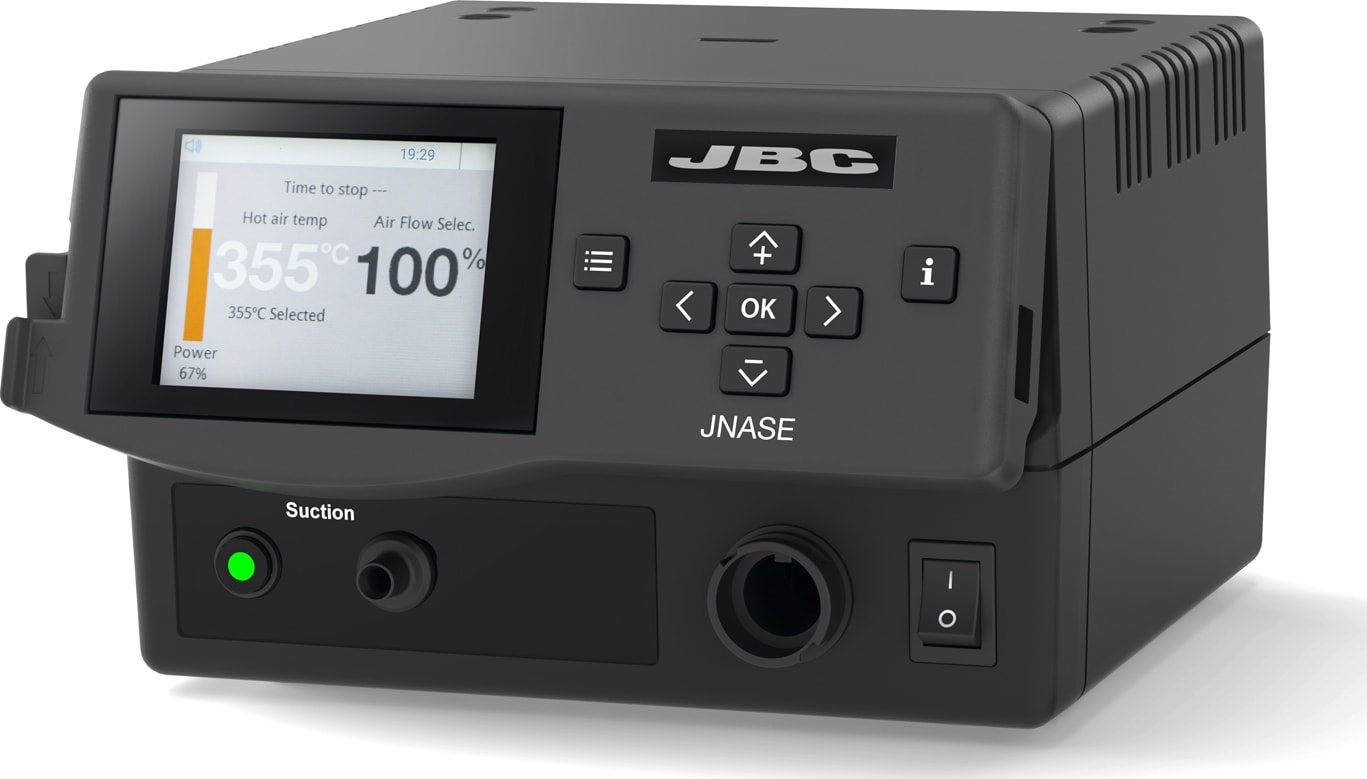 JBC JNASE-1UA - Hot air Station for SMD Components (Control Unit Only – Not a Complete System)