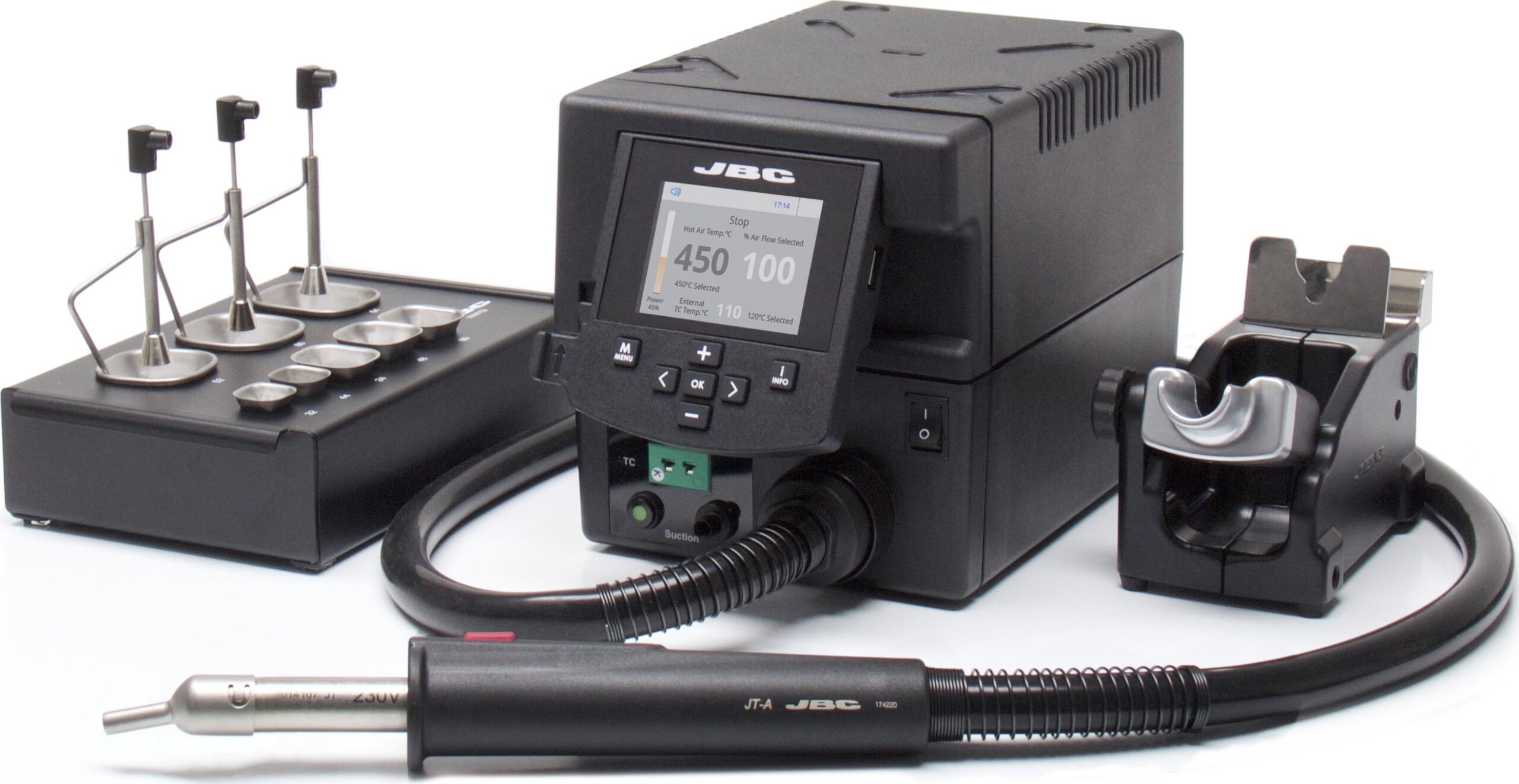 JBC JTSE-2A - Hot Air Station with Extractor Desk (230 Volt Version)