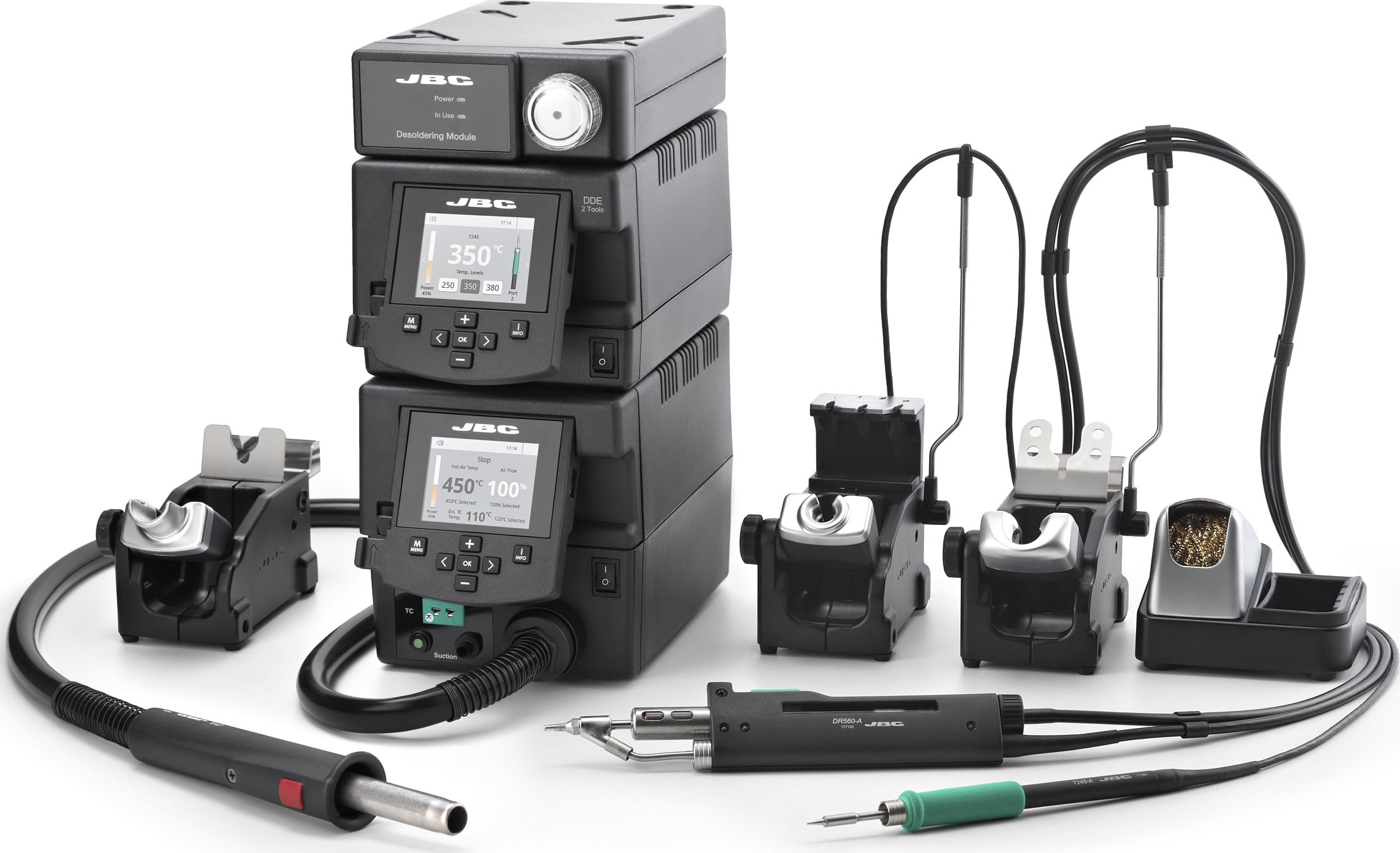 JBC RMSE-1C - Complete Rework Station with Electric Pump