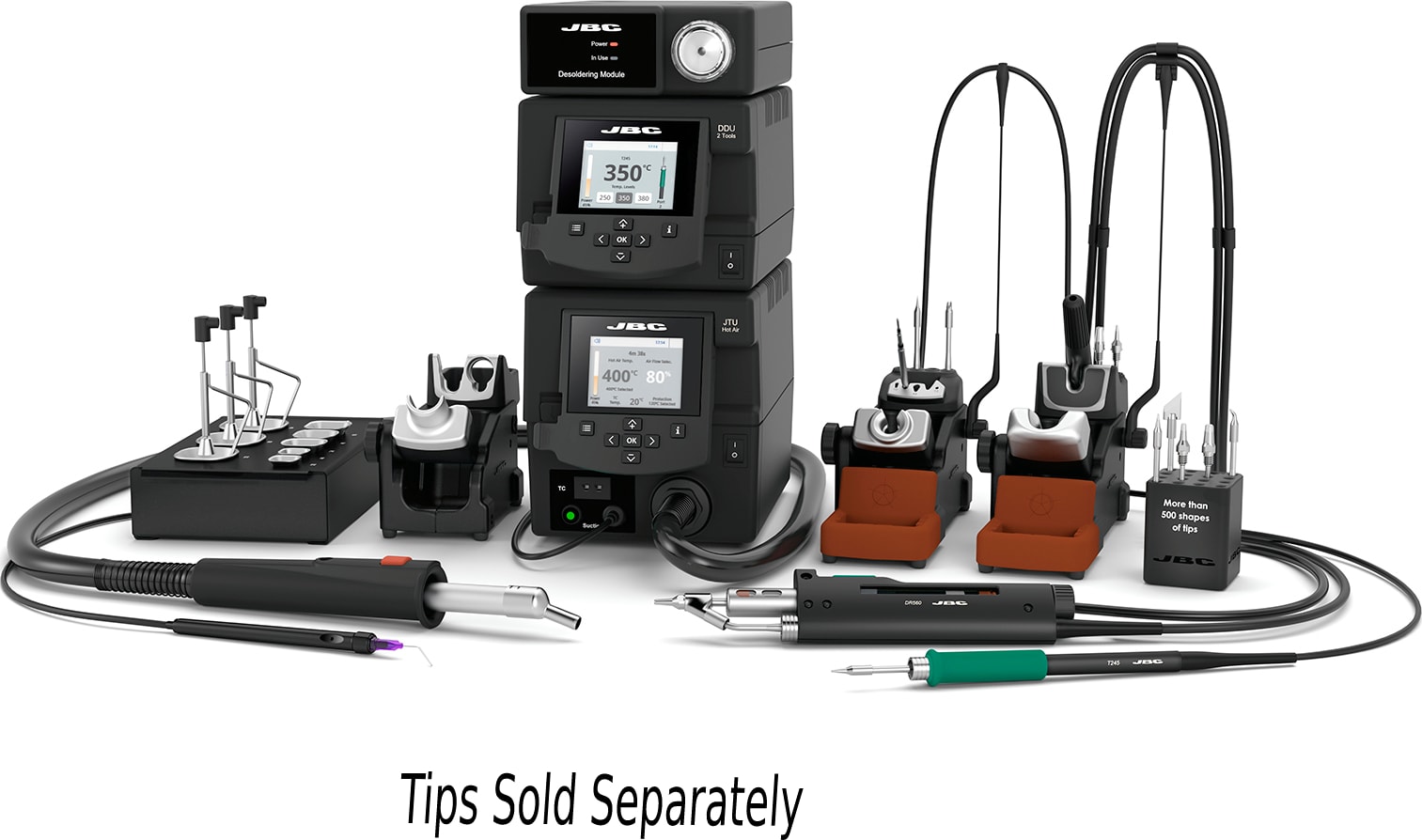 JBC RMSE-2QF - Complete Rework System (Shop Air Not Required), 230 VOLT VERSION