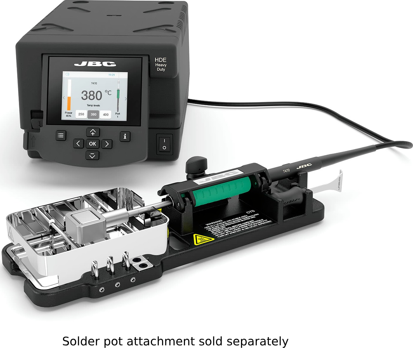 JBC HDCT-1A - Solder Pot System with HDE Control Unit