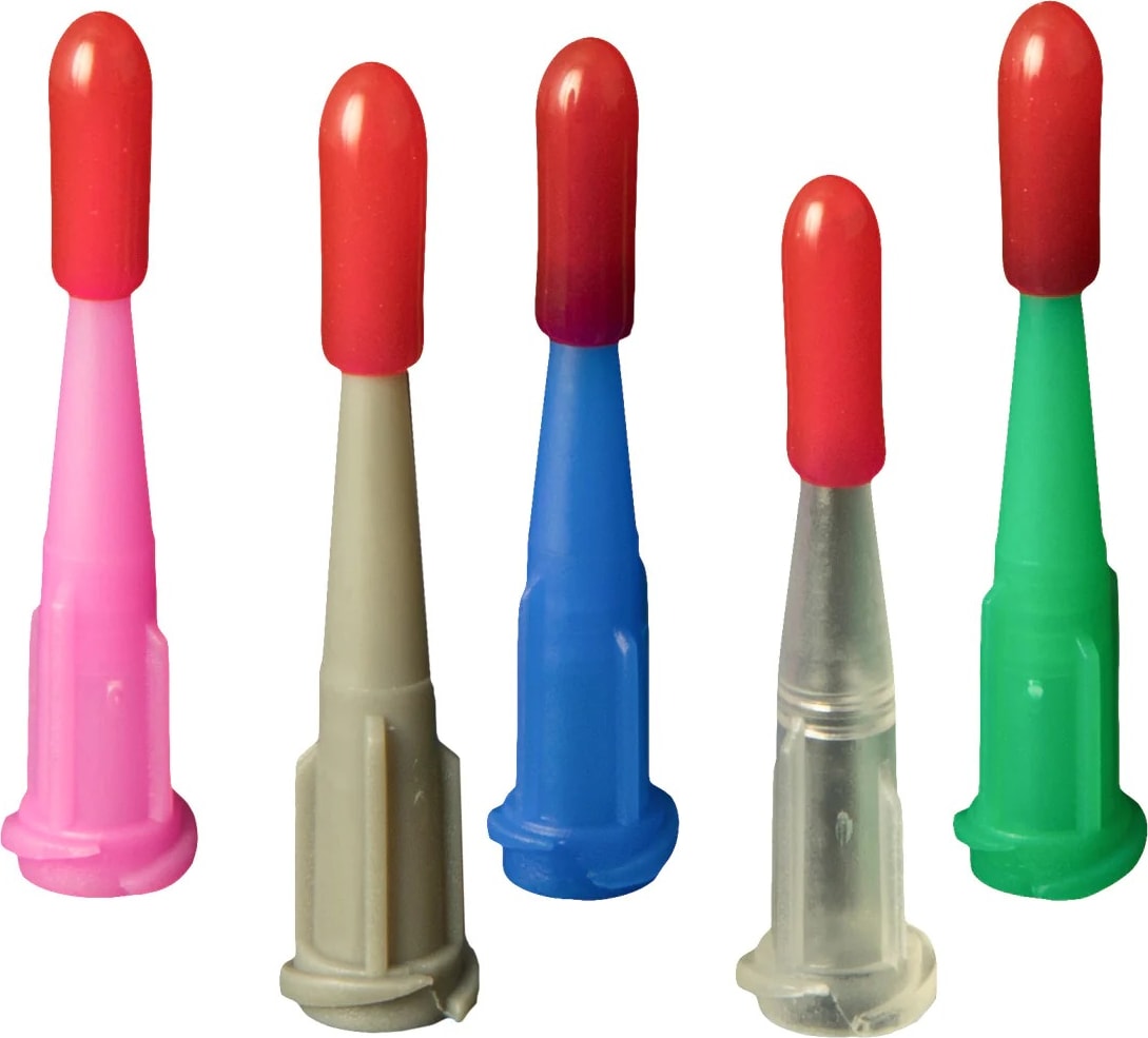 Jensen Global JG125TCP-100 - Needle Tip Cap for Taper Tips (Bag of 100)