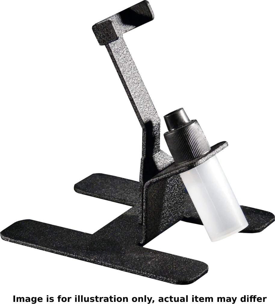 Jensen Global JGD816-SBC - Black Syringe Stand with Material Catch