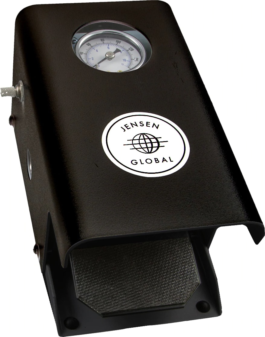 Jensen Global JGDFV25V - Pneumatic Foot Valve Syringe Dispenser