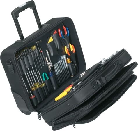 Jensen Tools JTK-32M-MET - Installation & Service Kit in Soft-Sided 'Tote' Case w/ Metric Tools