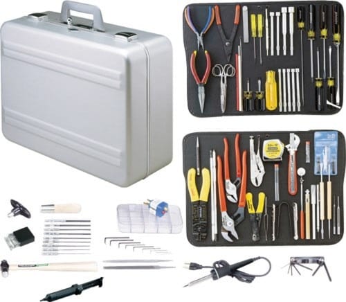Jensen Tools JTK-87DAS - Kit in Deep Aluminum Case