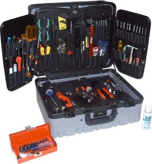 Jensen Tools 9454 - Electronic Service Master Tool Kit in Gray Case