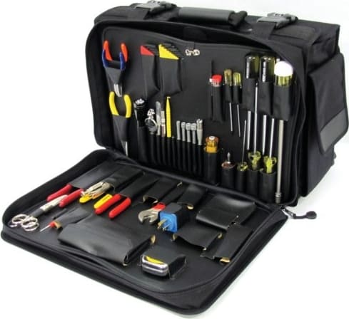 Jensen Tools JTK-2100L - LAN Manager's Kit w/out Test Equipment in Cordura Case