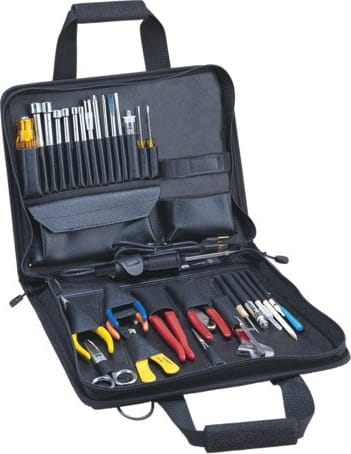 Jensen Tools JTK-36BK - Service Engineer's Kit in Single Black Cordura Case